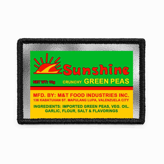 Sunshine Green Peas - Removable Patch